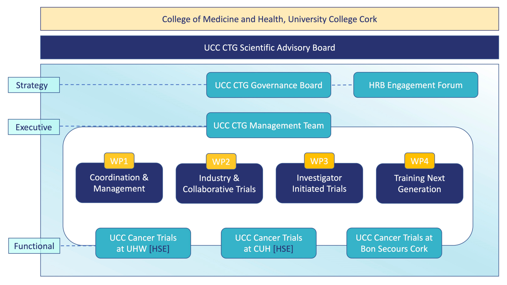 UCC CTG organigram simplified 1